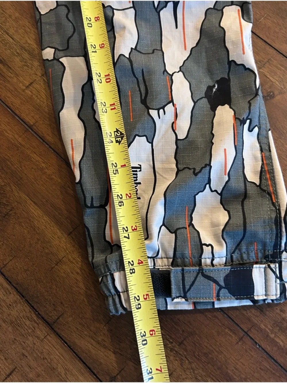 Timberland Eco Water-Resistant Camp Ripstop Jogger Pants Size Medium Camo